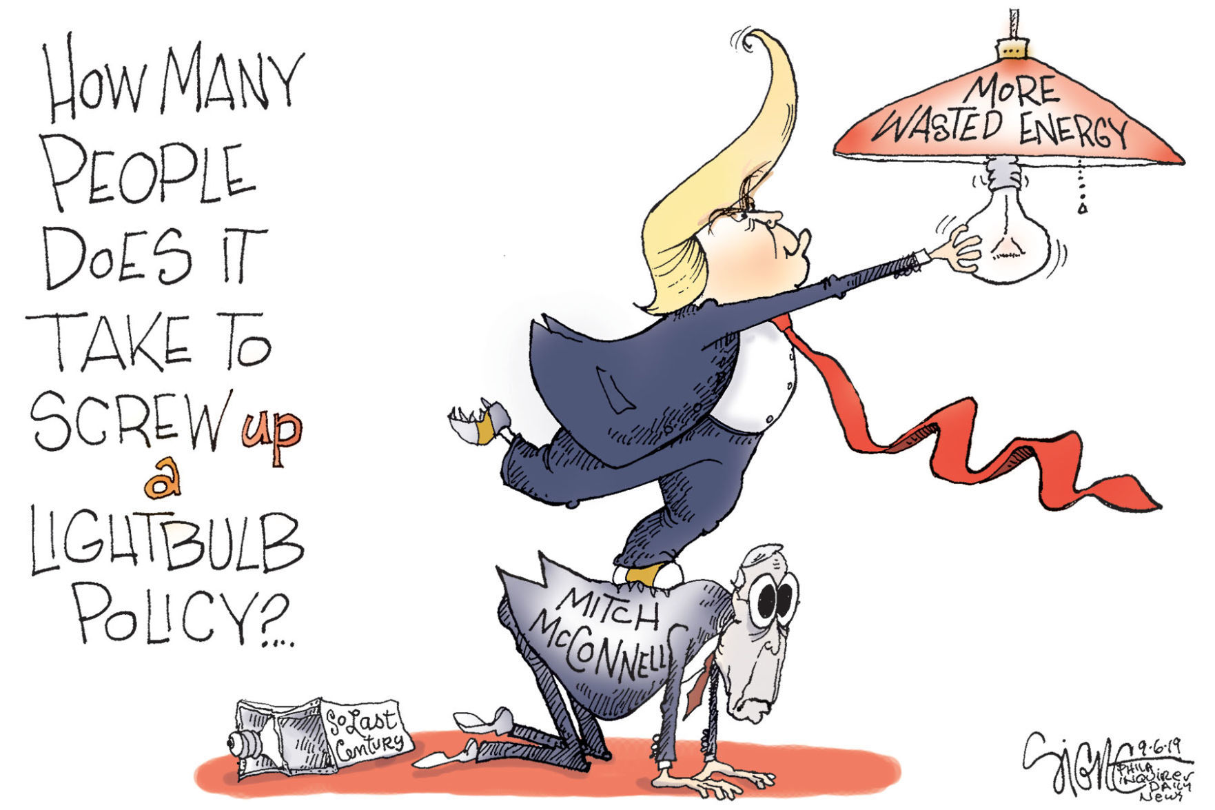 Signe Wilkinson cartoon
